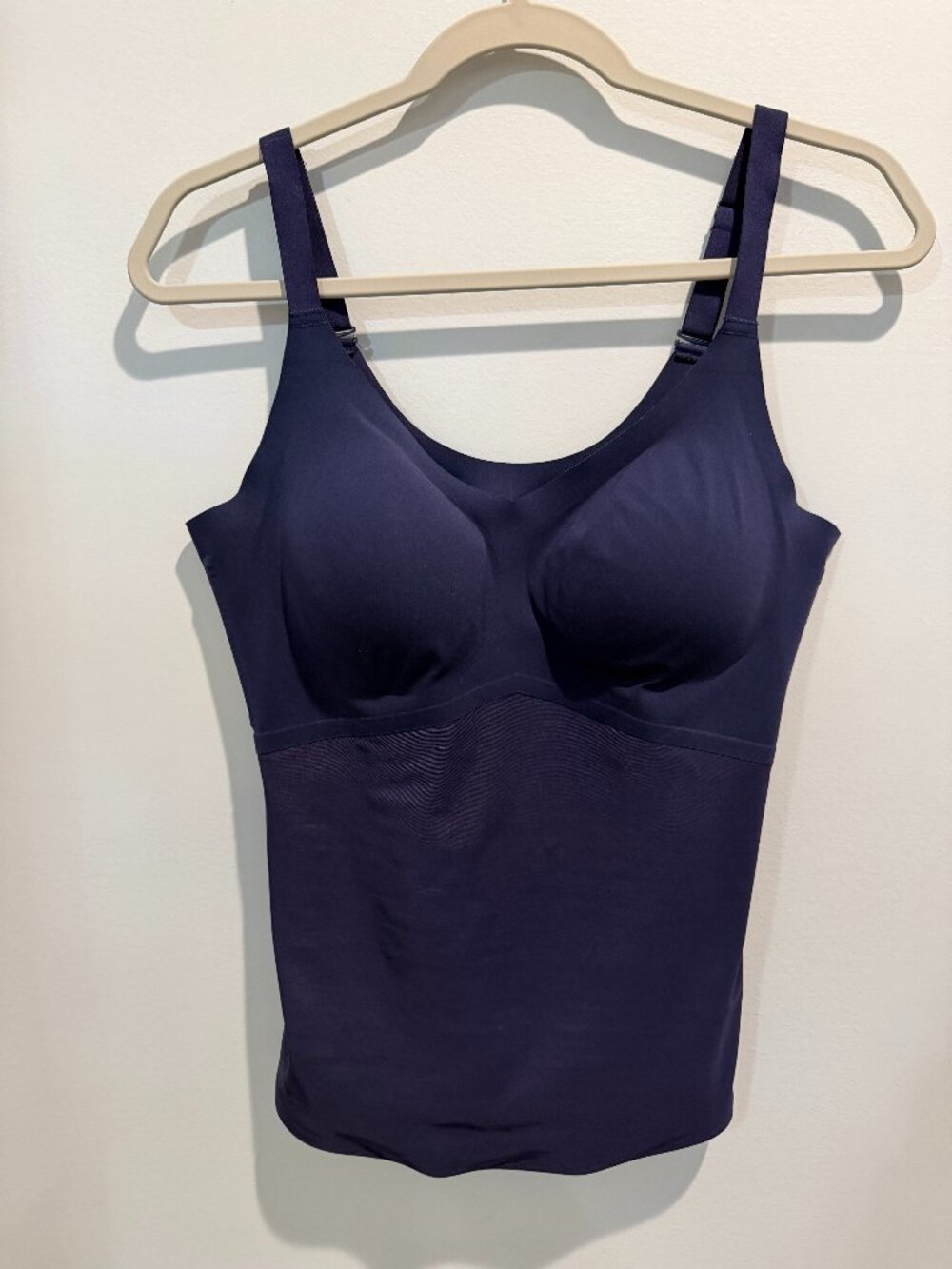 Honeylove Liftwear Shaping Tank Top Navy Blue Size Large EUC